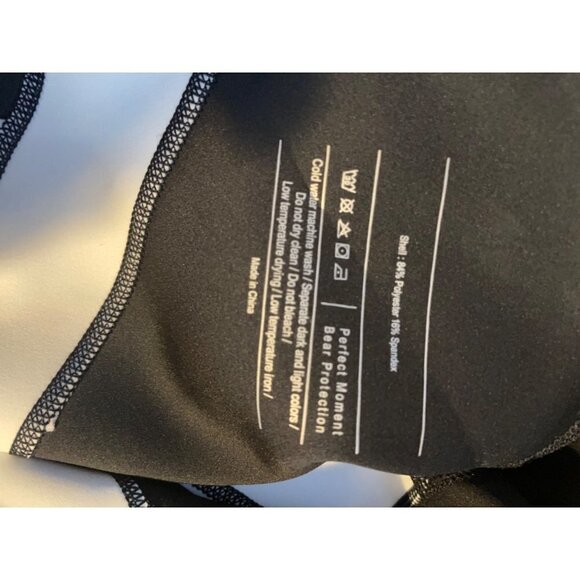 Perfect Moment Imok Neo Surf Wetsuit Size Small S NWT Black & Snow White - Picture 9 of 9